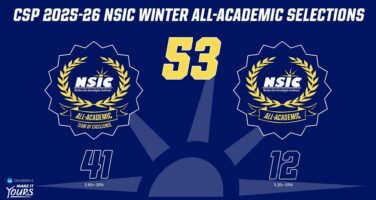 Golden Bears smash record with 53 NSIC Winter All-Academic selections