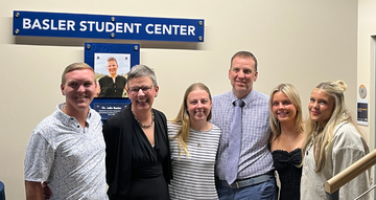 Dedication of the CSP Student Lounge to Dr. Julie Basler