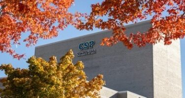 CSP building with fall colors